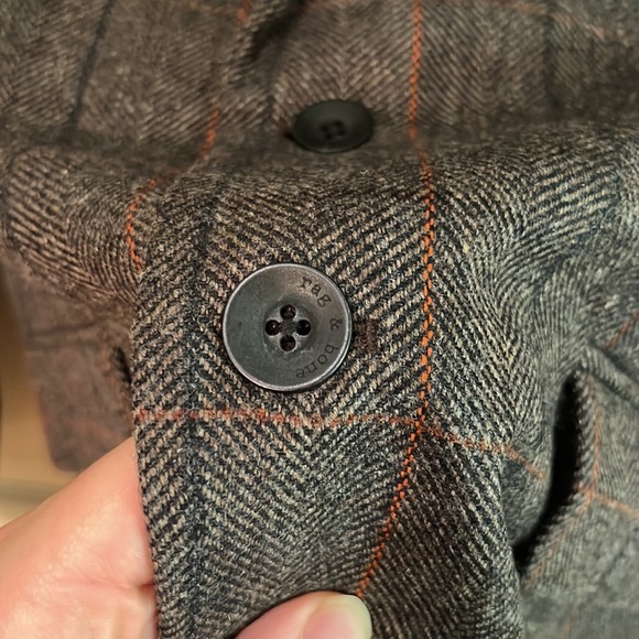 Rag&bone Men’s 40 Deconstructed Razor Wool Blazer - Picture 3 of 3